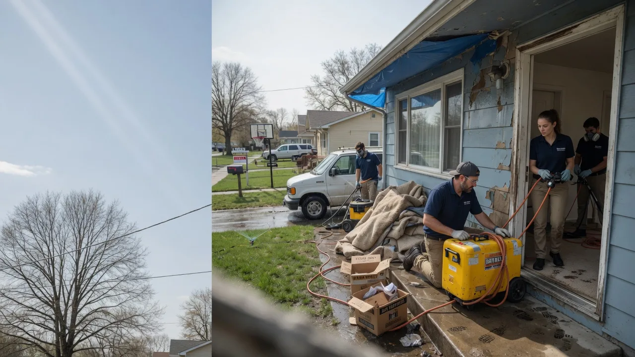 Basement Flood Cleanup in Sylvan Grove, KS near me